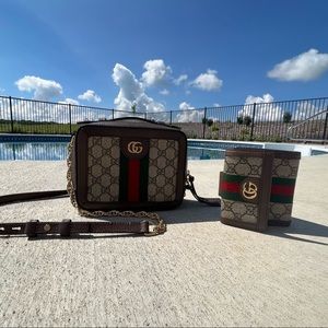 Gucci crossbody and wallet